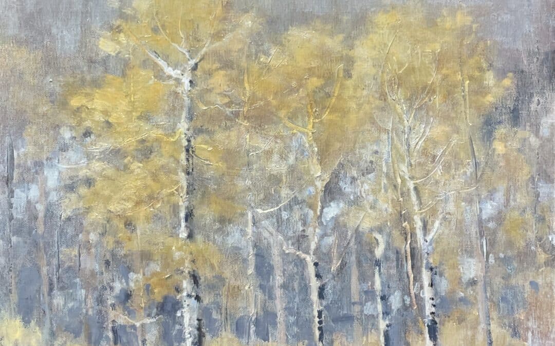 How to Paint Aspen Trees